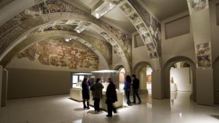 Obras murales de la Sala Capitular del Monasterio de Sijena (Huesca). - MNAC - Archivo