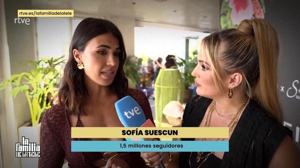 Sofía Suescun en 'La familia de la tele'.