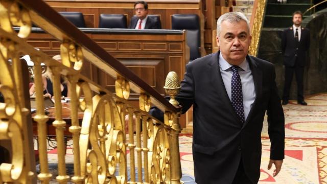 Santos Cerdán en la sesión de control al Gobierno de este miércoles.