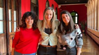 Alicia, María y Andrea.