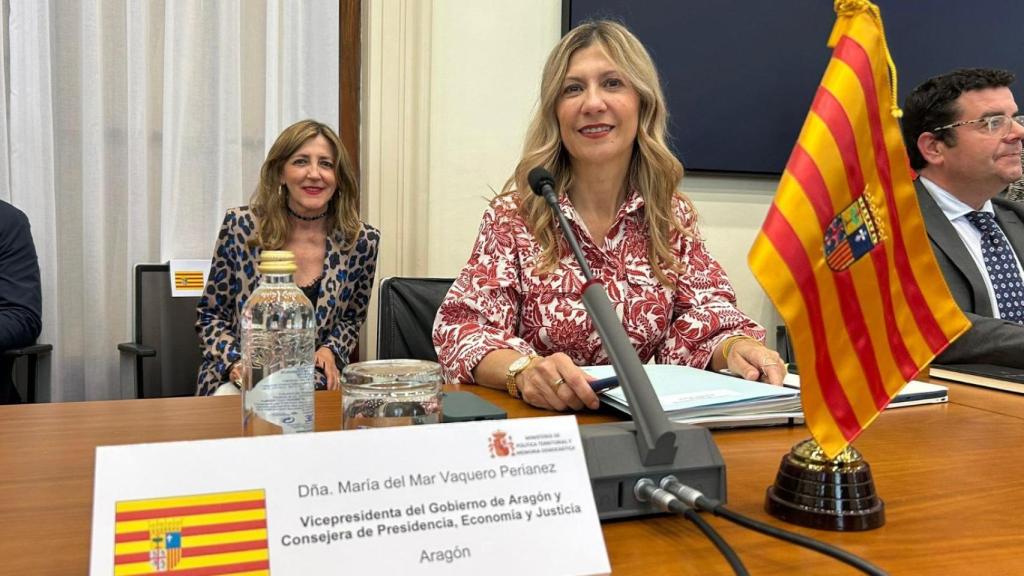 Mar Vaquero, en la reunión preparatoria de la Conferencia de Presidentes