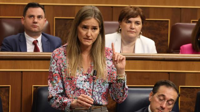 La vicepresidenta tercera y ministra de Transición Ecológica, Sara Aagesen, en el Congreso.