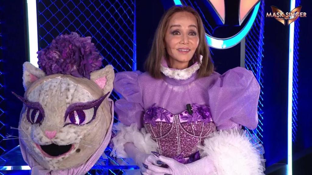 Isabel Presyler participó como Gatita en la segunda edición de 'Mask Singer'.