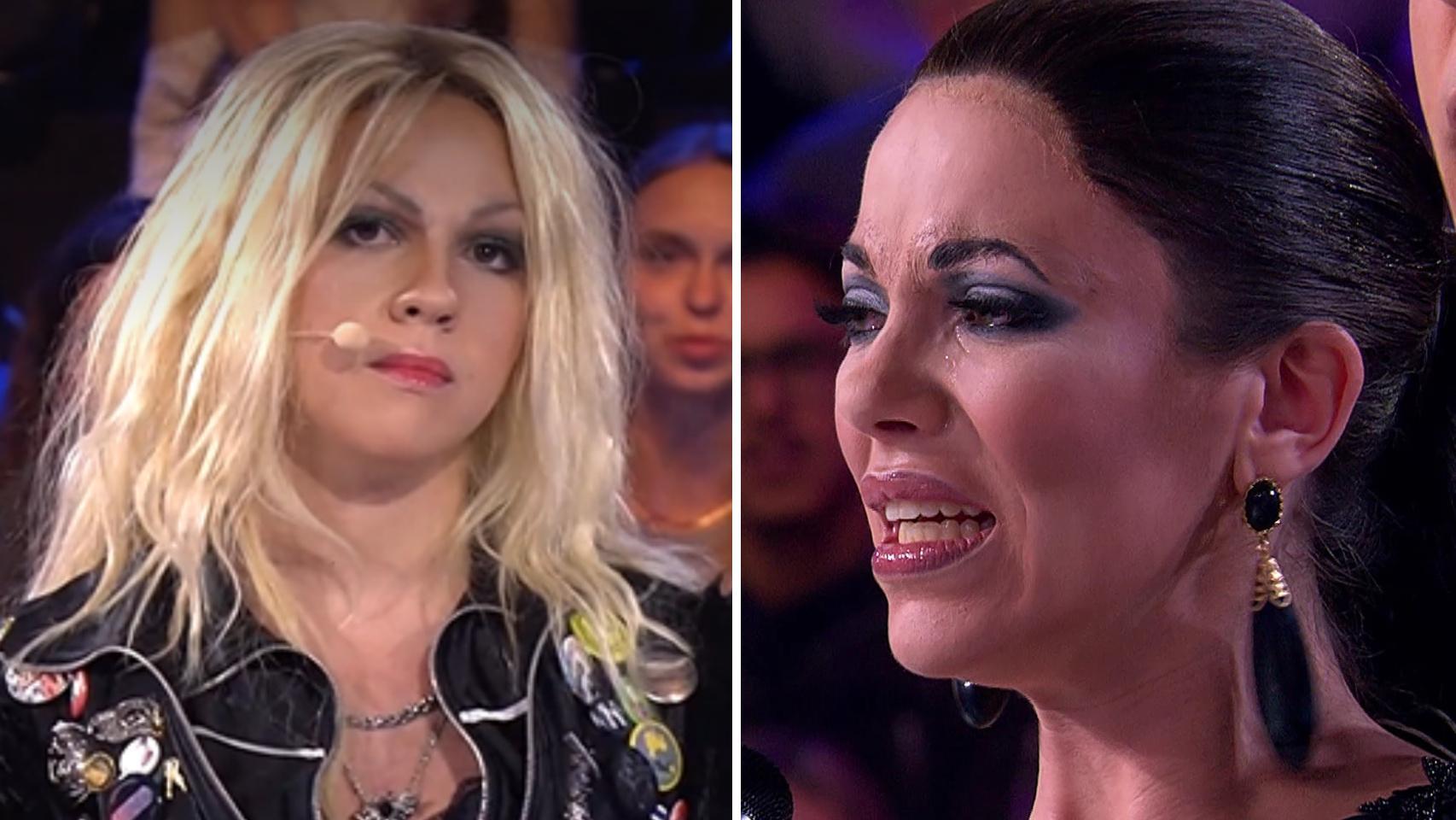 Yenesi como Britney Spears y María Isabel como Isabel Pantoja en ‘Tu cara me suena’.