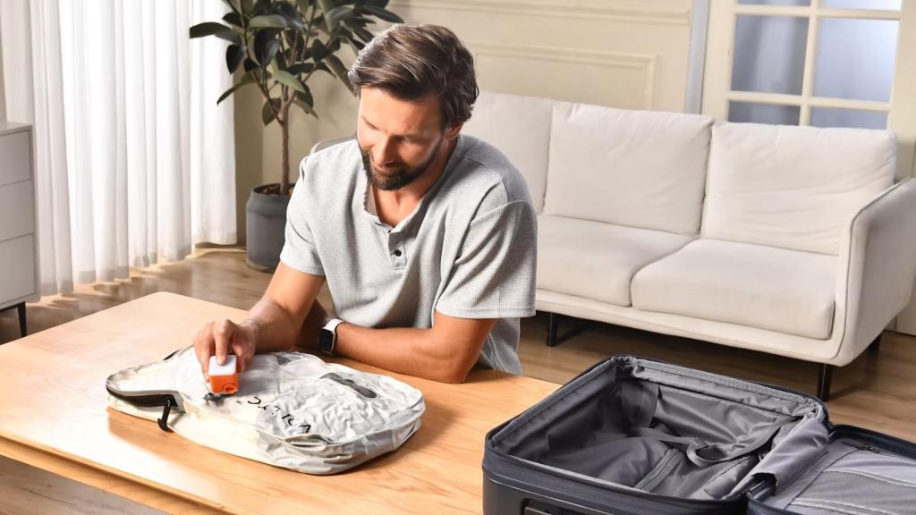 Ezypack permite ampliar la capacidad de cualquier maleta