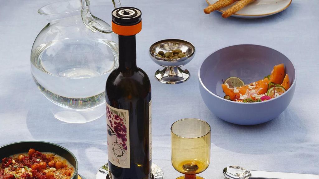 Kabuto para preservar el sabor y aroma del vino