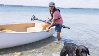 El Temo 450 Carbon es ligero y fácil de transportar