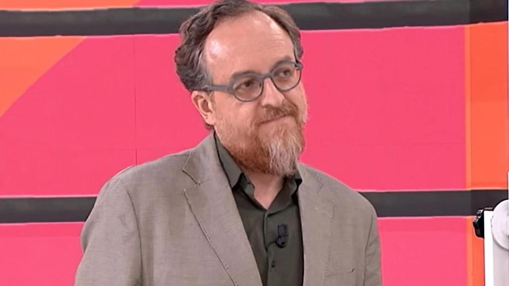 Jon Goitia, propietario de viviendas turísticas, durante su intervención en 'Espejo Público'.