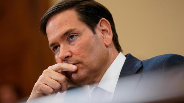 El secretario de Estado de EEUU, Marco Rubio, en el Comité de Asuntos Exteriores de la Cámara de Representantes esta semana.