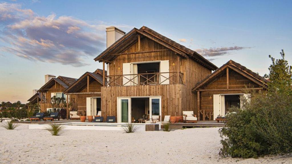 Una de las villas para alojar a los huéspedes.