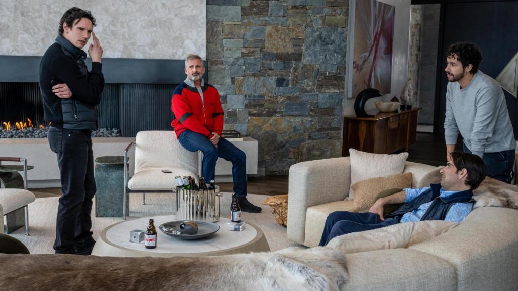 Cory Michael Smith, Steve Carrel, Ramy Youssef y Jason Schwartzman