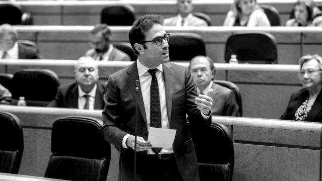 El ministro de Economía, Comercio y Empresa, Carlos Cuerpo