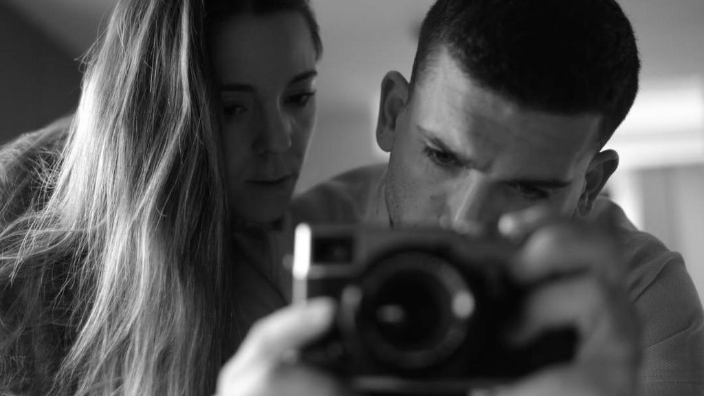 Jaime Lorente y Marta Goenaga en una imagen de sus redes.