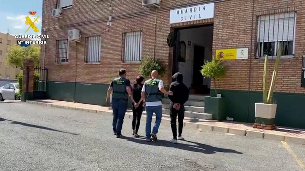 Dos de los detenidos.