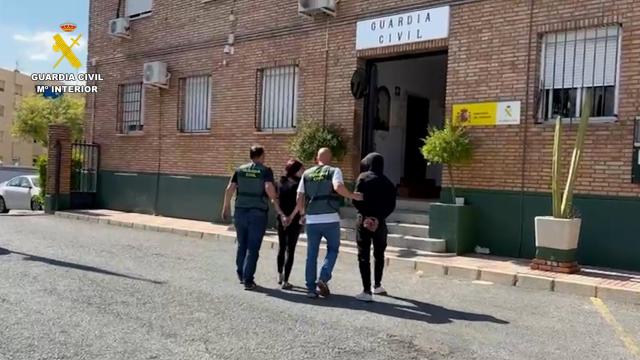 Dos de los detenidos.