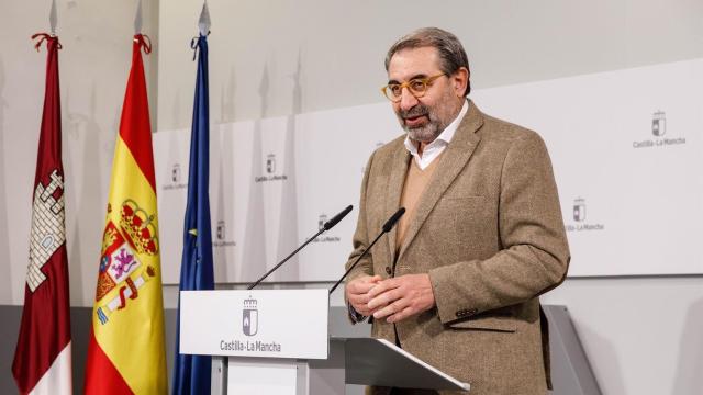 Jesús Fernández Sanz, consejero de Sanidad de Castilla-La Mancha.