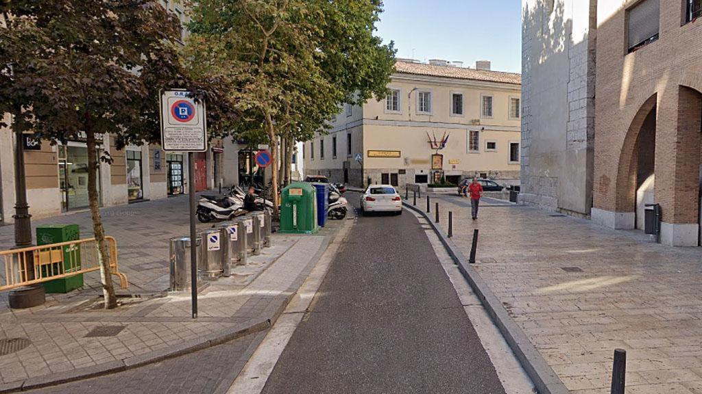 La calle San Lorenzo en Valladolid