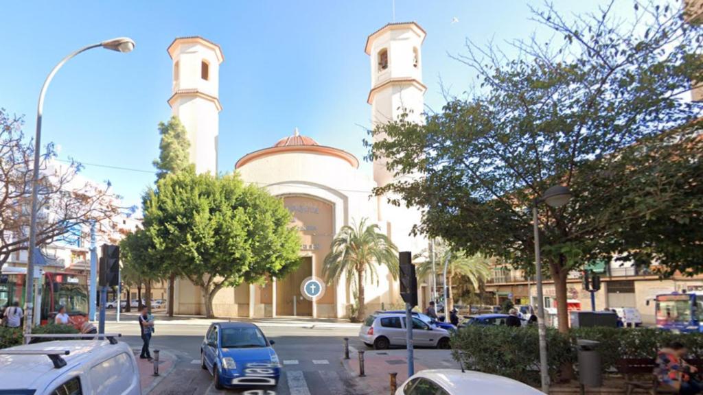 El barrio de los Ángeles, en una imagen de Google Maps
