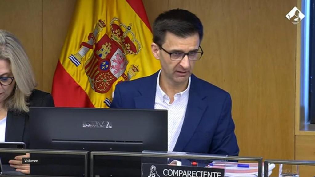 José Pablo López, en su comparecencia en el Congreso de los Diputados.