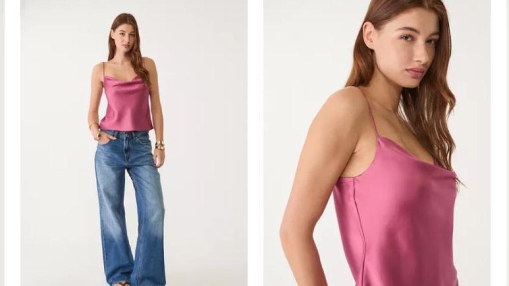 Camisa satinada. REF. 2021/631/148