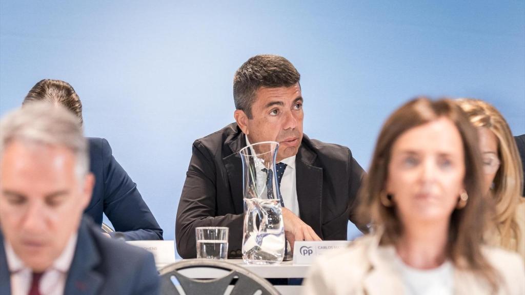 Carlos Mazón, en la última Junta Directiva Nacional del PP. Diego Radamés / Europa Press