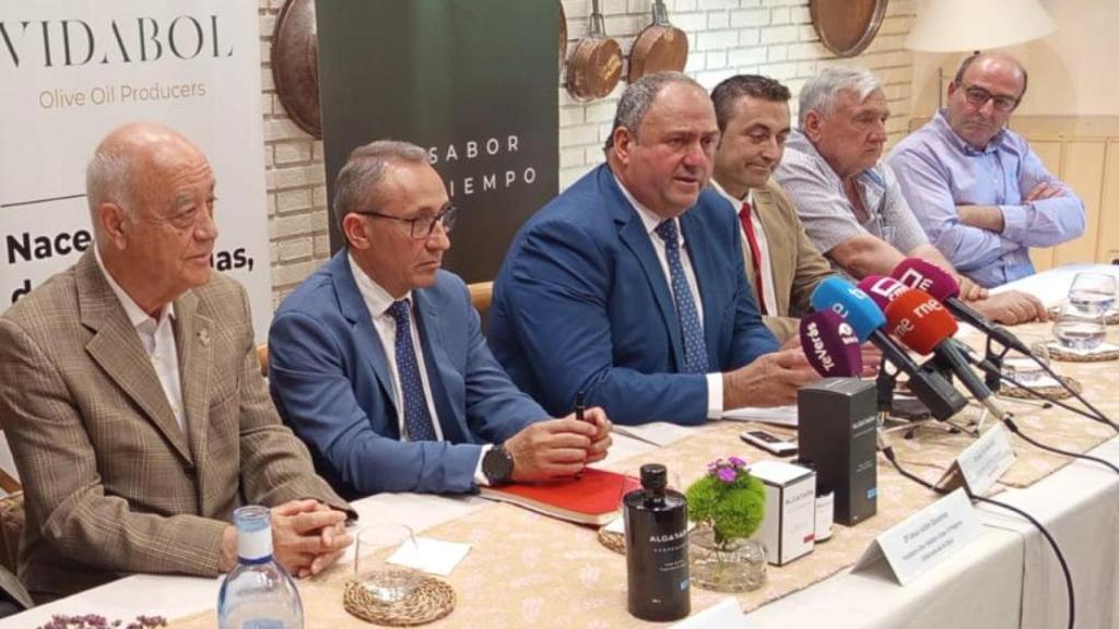 Lizán durante la presentación en Toledo.