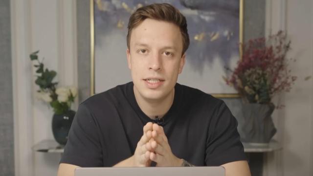 Adrián Sáenz, youtuber y divulgador financiero.