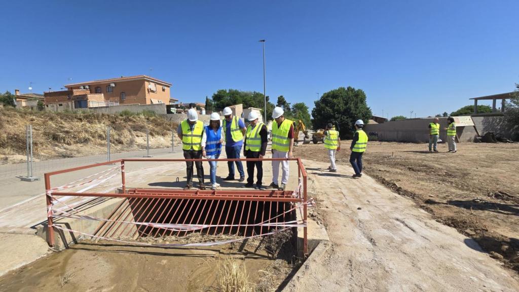 La directora de la Agencia del Agua de Castilla-La Mancha ha visitado hoy las obras.