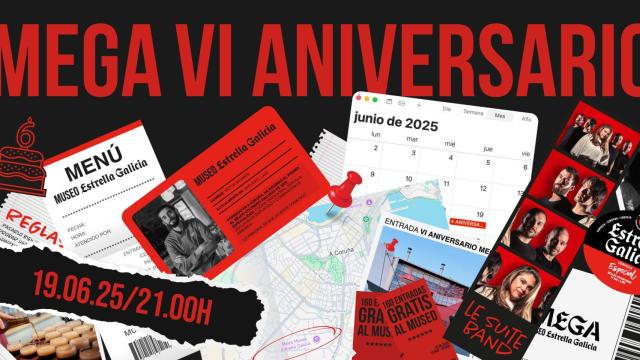 El MEGA de A Coruña celebra su sexto aniversario.