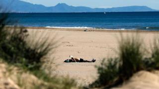 Una playa de Valencia.