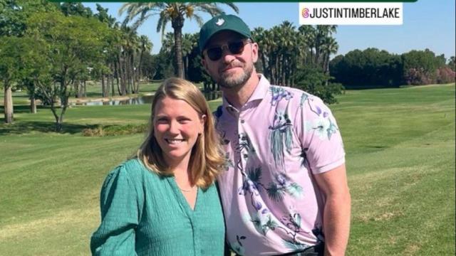 La imagen de Justin Timberlake.