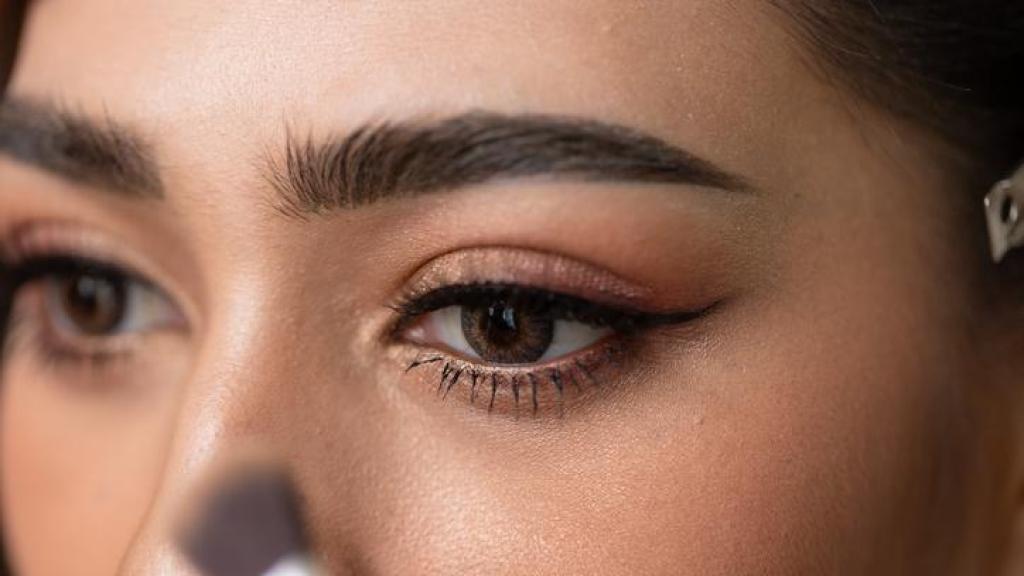 Imagen de los ojos de una mujer.