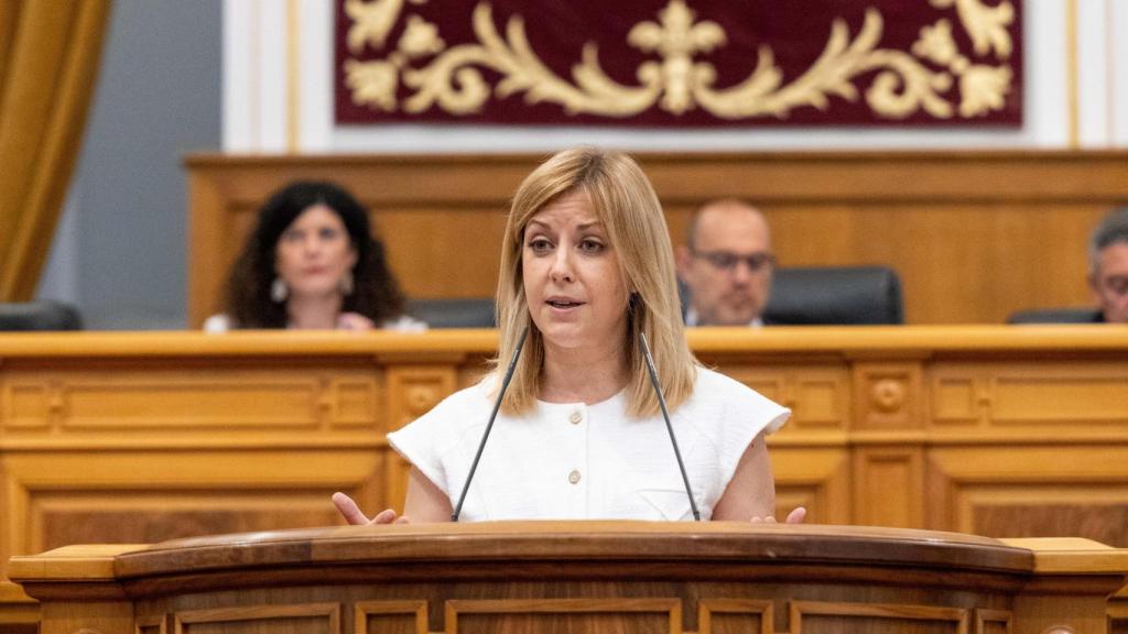 Ana Isabel Abengózar, este jueves en las Cortes de Castilla-La Mancha.