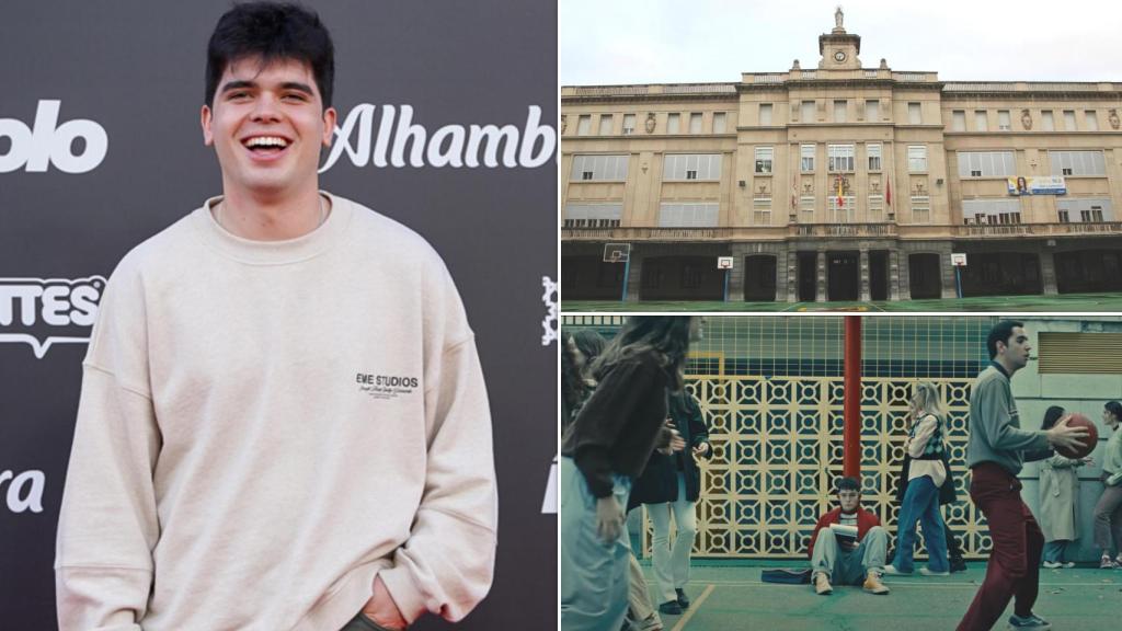 Íñigo Quintero y el videoclip que ha rodado en un colegio de Valladolid
