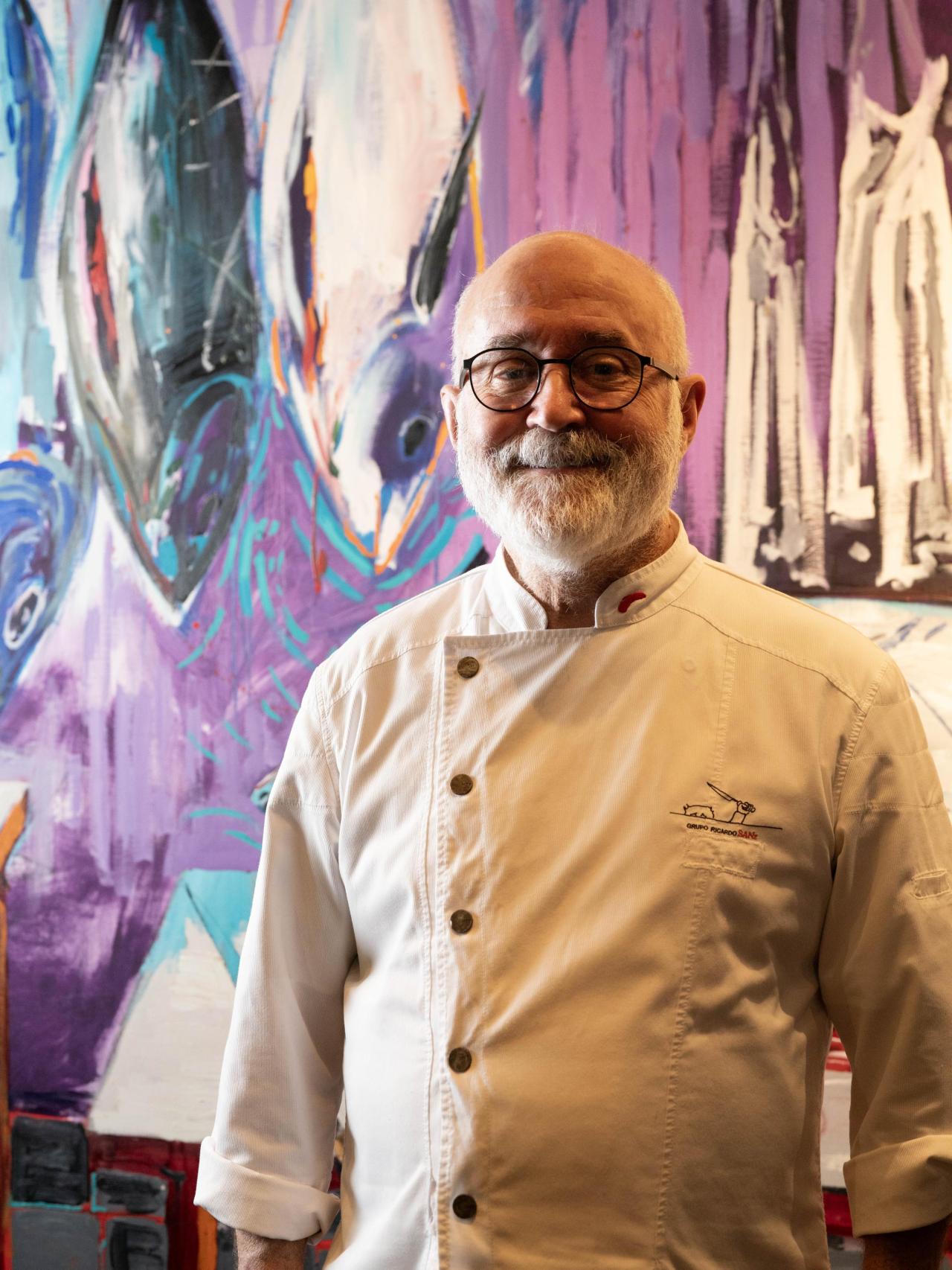 El chef Ricardo Sanz.