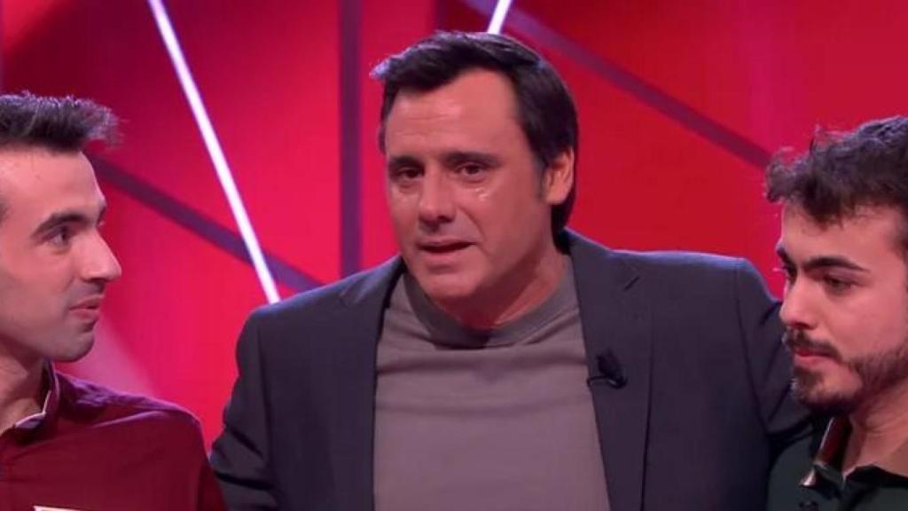 Ion Aramendi y Los Mozos de Arousa en 'Reacción en cadena'.