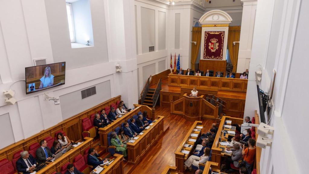 Un momento del debate de aprobación de la reforma del Estatuto de Autonomía.