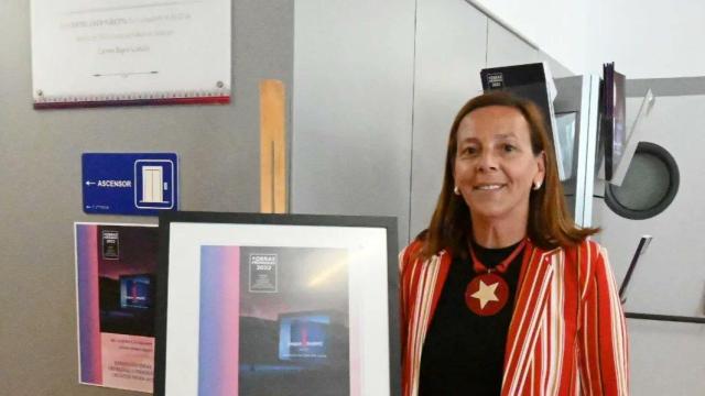 Sandra Martínez en una de las imágenes de la red social X de Vox.