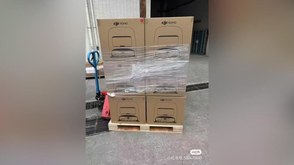 Supuestos robots 'Roomba' de DJI filtrados.