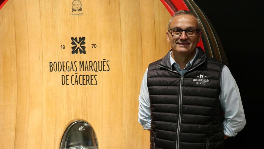 Fernando Costa, enólogo de Bodegas Marqués de Cáceres