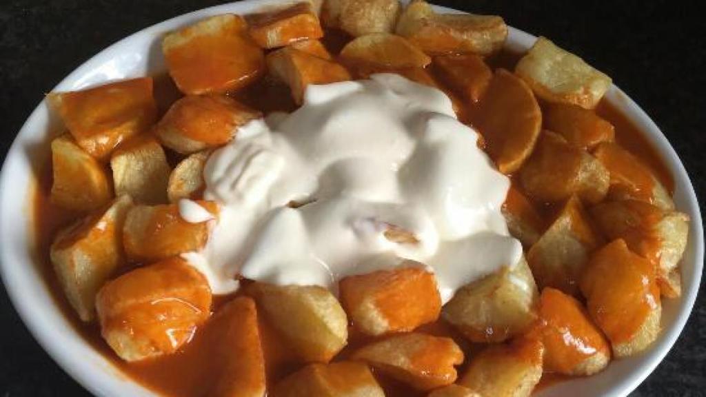 Patatas mixtas del Bar Caballero