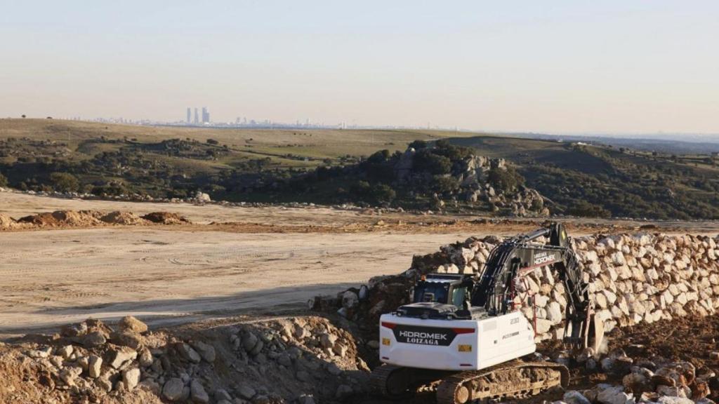 Terreno en el que se levantará el matadero de Colmenar Viejo, también subvencionado con el PIR.