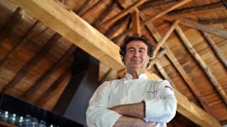 Pepe Rodríguez, en el restaurante El Bohío (Illescas).