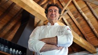 Pepe Rodríguez, en el restaurante El Bohío (Illescas).