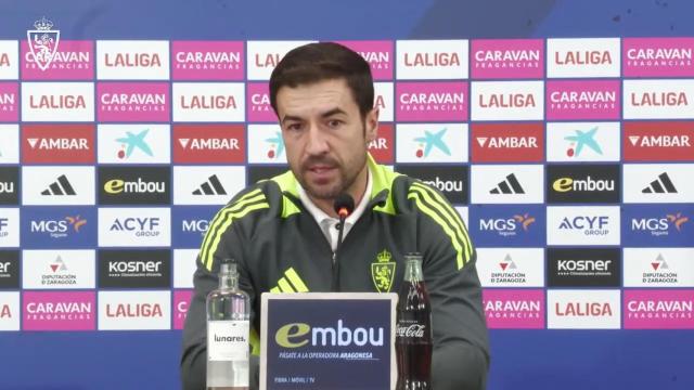 Gabi, en rueda de prensa.