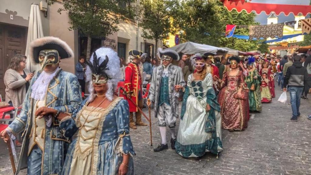 Celebración del Mercado Barroco Del Real Sitio de San Ildefonso en ediciones anteriores