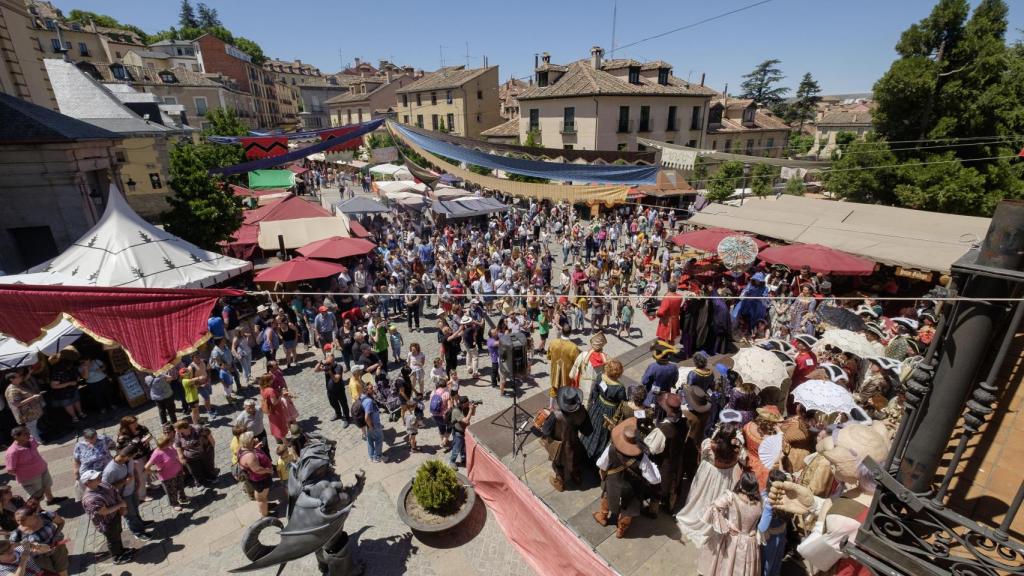 Celebración del Mercado Barroco Del Real Sitio de San Ildefonso en ediciones anteriores