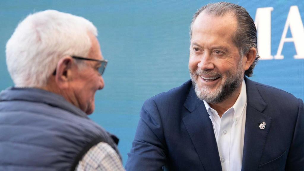 Juan Carlos Escotet en un acto del Dépor.