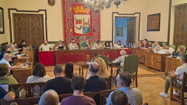 Pleno en el Ayuntamiento de Zamora