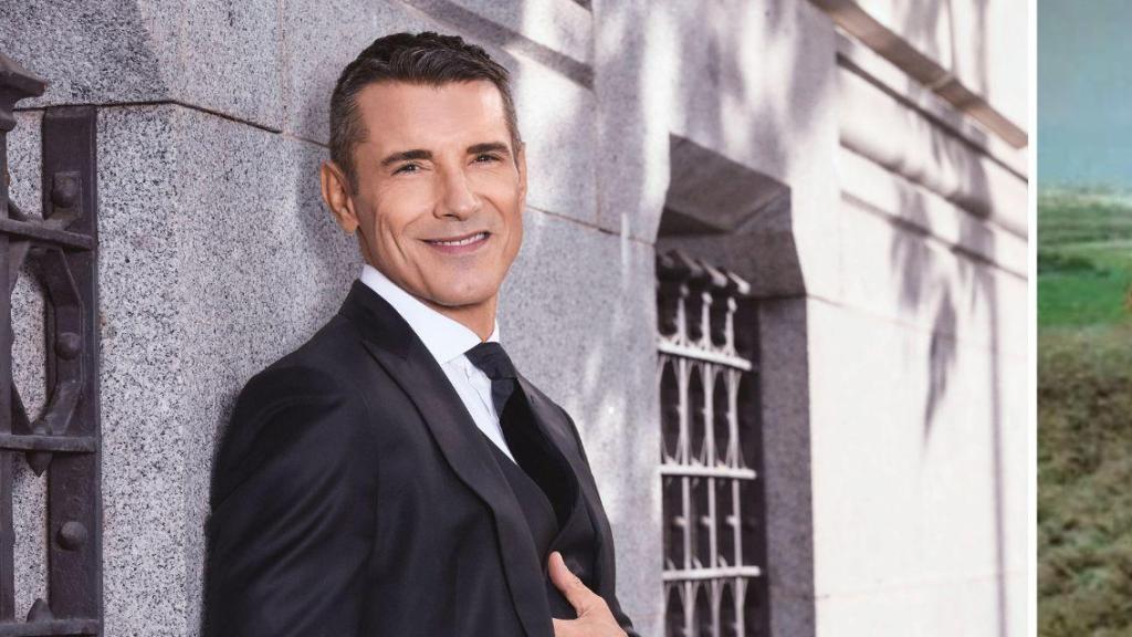 El presentador Jesús Vázquez en una imagen de archivo junto a su madre.